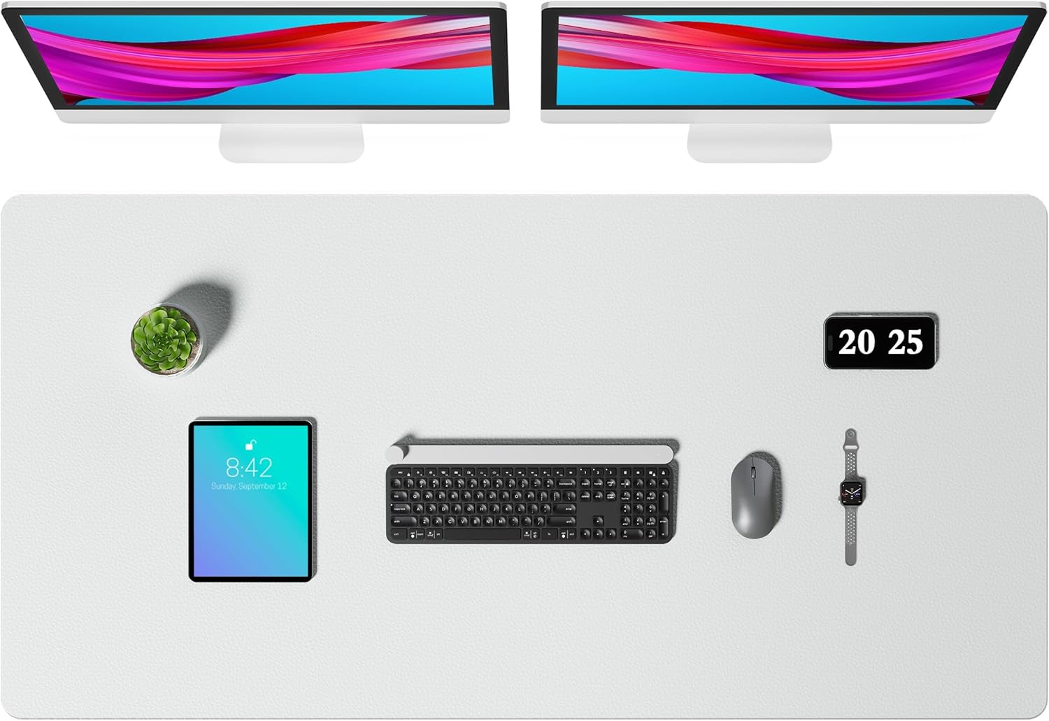 Leather Office Desk Pad Protector