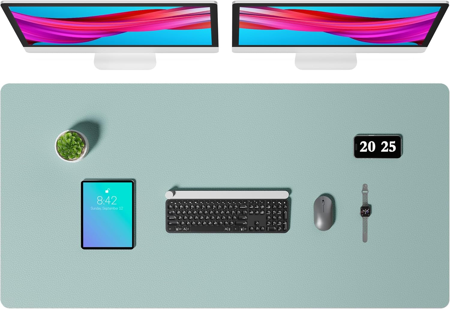 Leather Office Desk Pad Protector