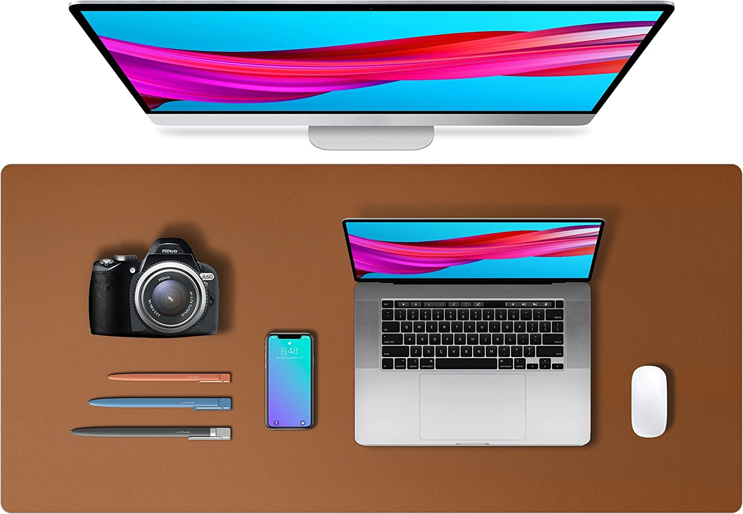 Leather Office Desk Pad Protector