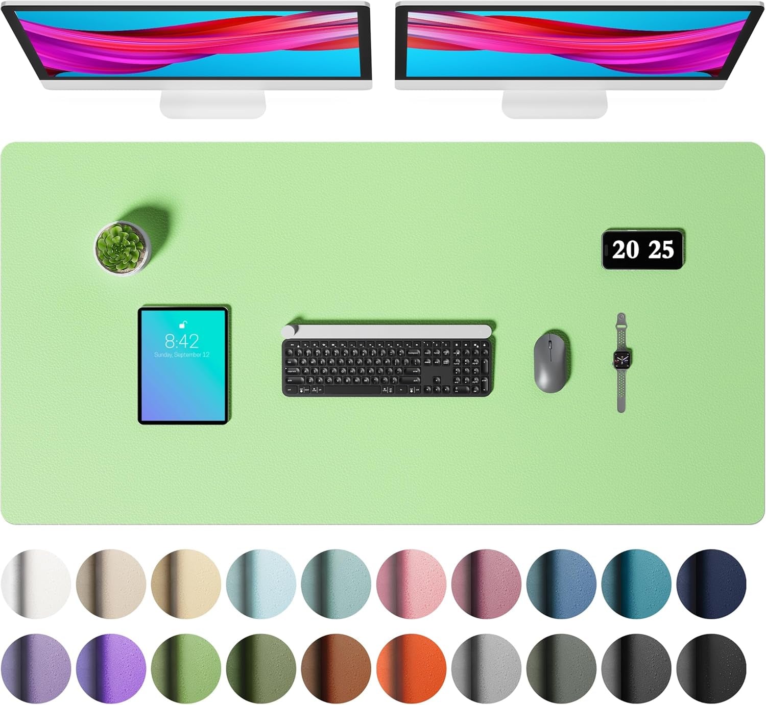 Leather Office Desk Pad Protector