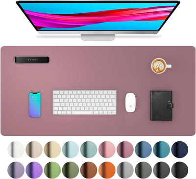 Leather Office Desk Pad Protector