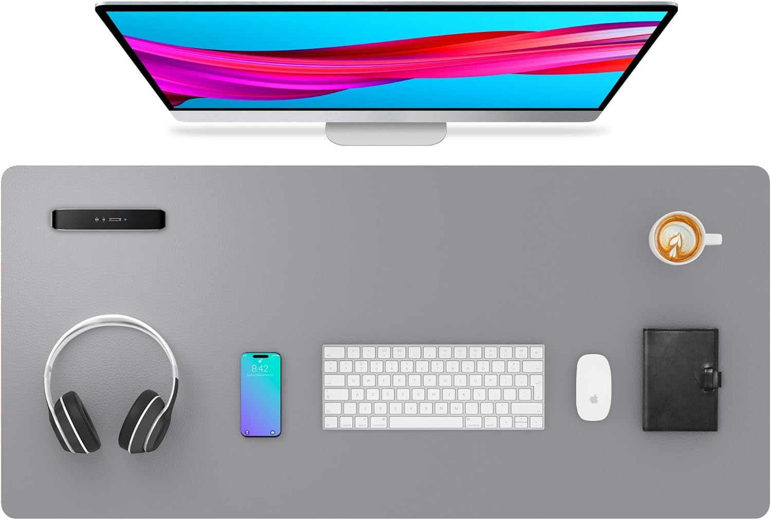 Leather Office Desk Pad Protector