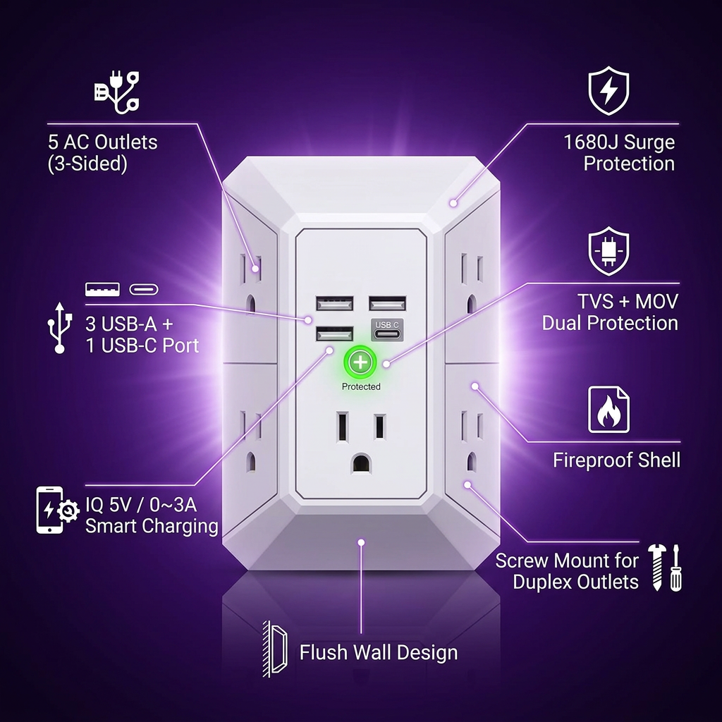 Outlet Power Extender