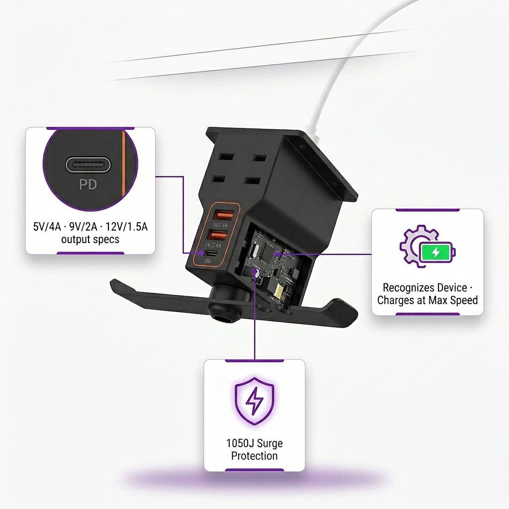 Headphone Stand Charger