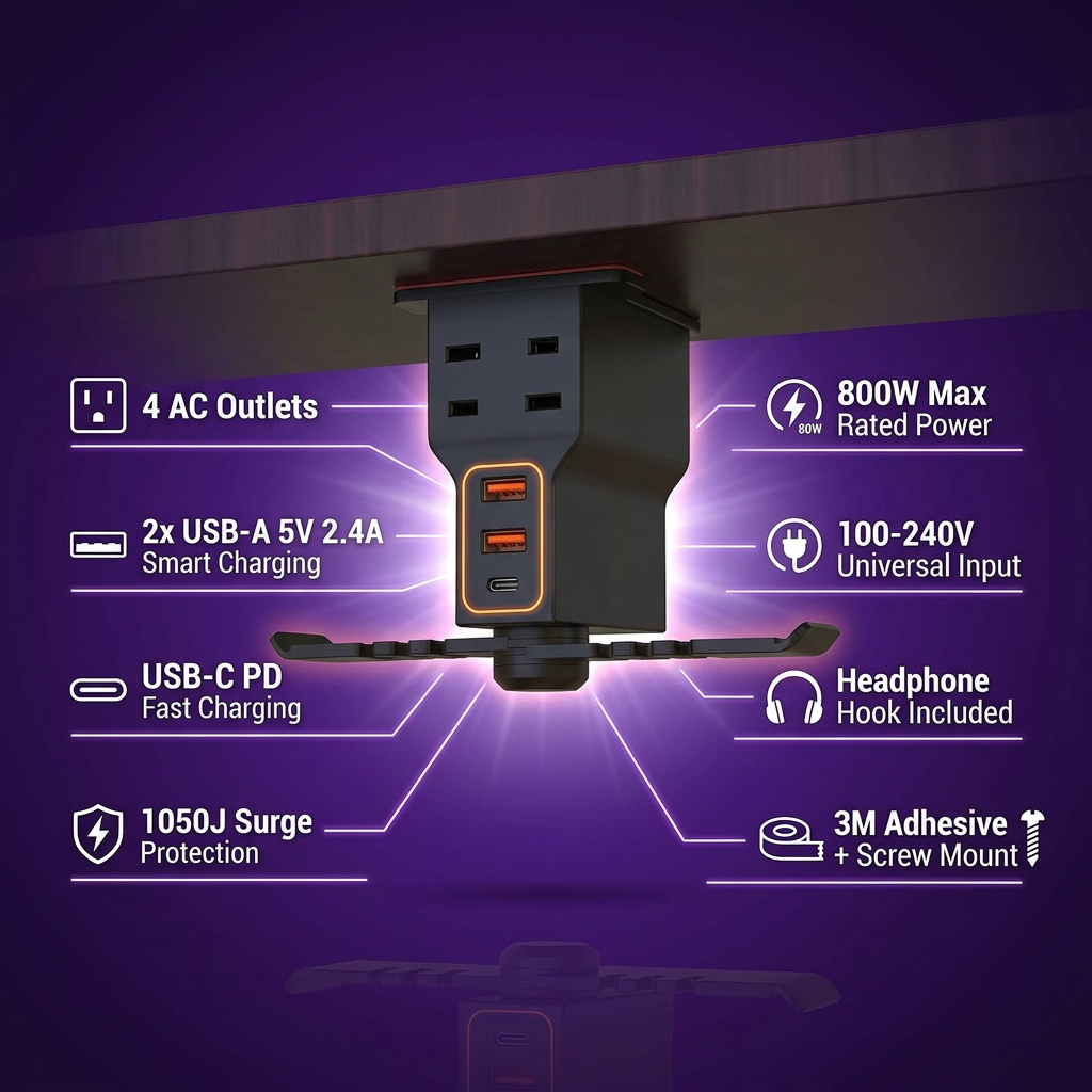 Headphone Stand Charger