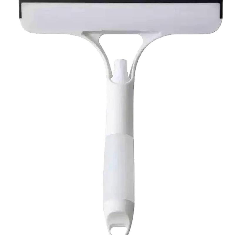 3-in-1 Window Cleaning Tool – Spray Squeegee & Scraper for Glass, Mirrors & Shower Doors