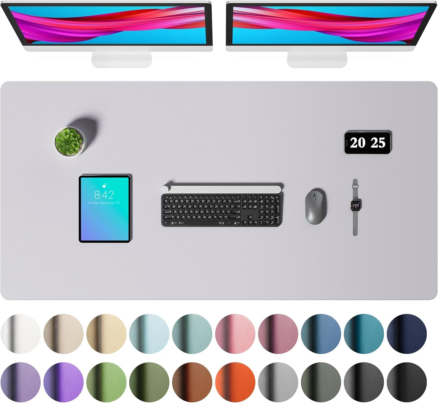 Leather Office Desk Pad Protector