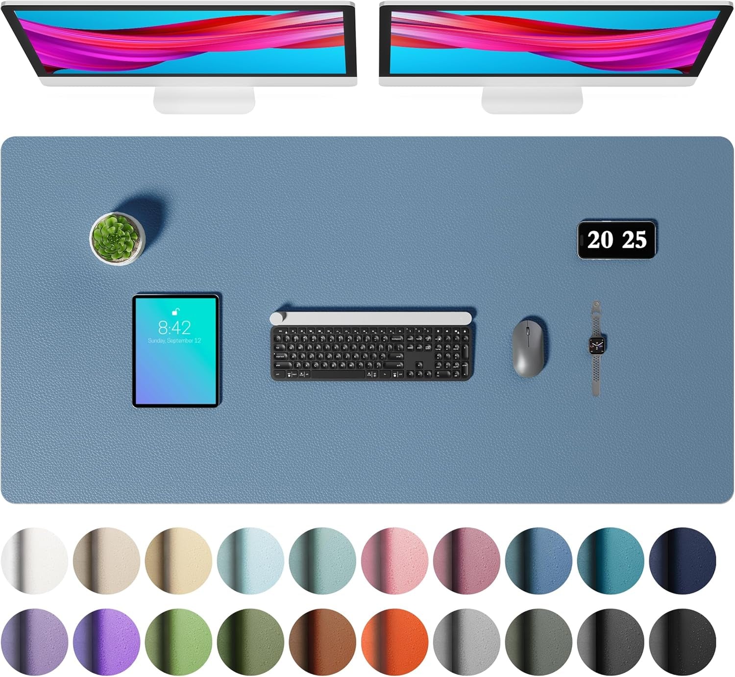 Leather Office Desk Pad Protector