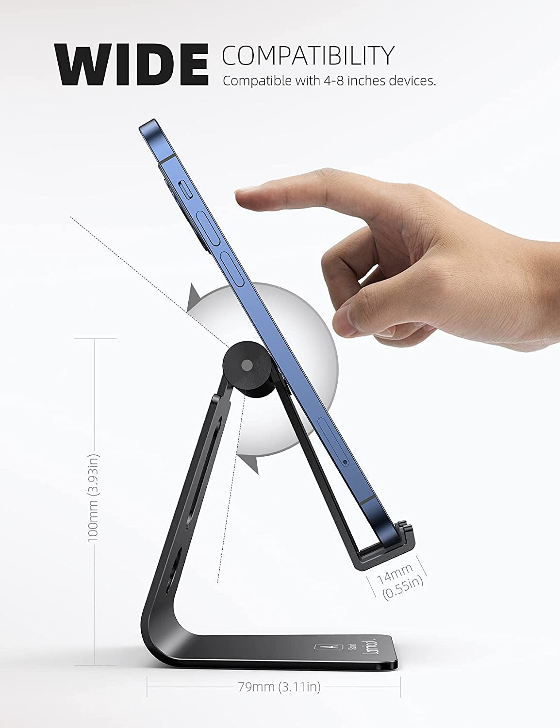 Adjustable Aluminum Cell Phone Stand