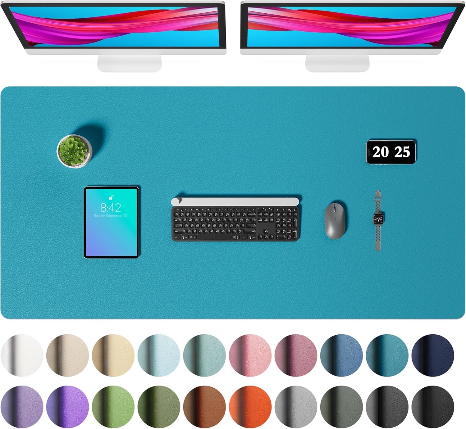 Leather Office Desk Pad Protector