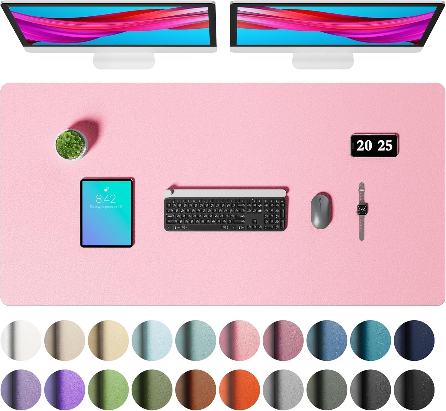 Leather Office Desk Pad Protector