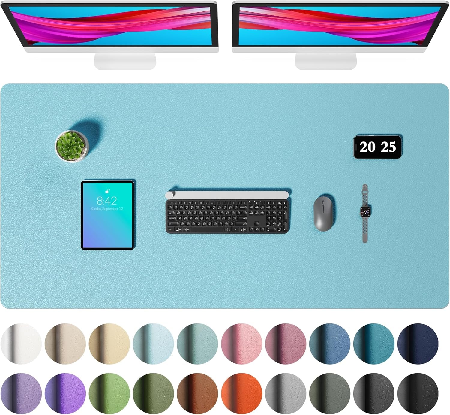 Leather Office Desk Pad Protector