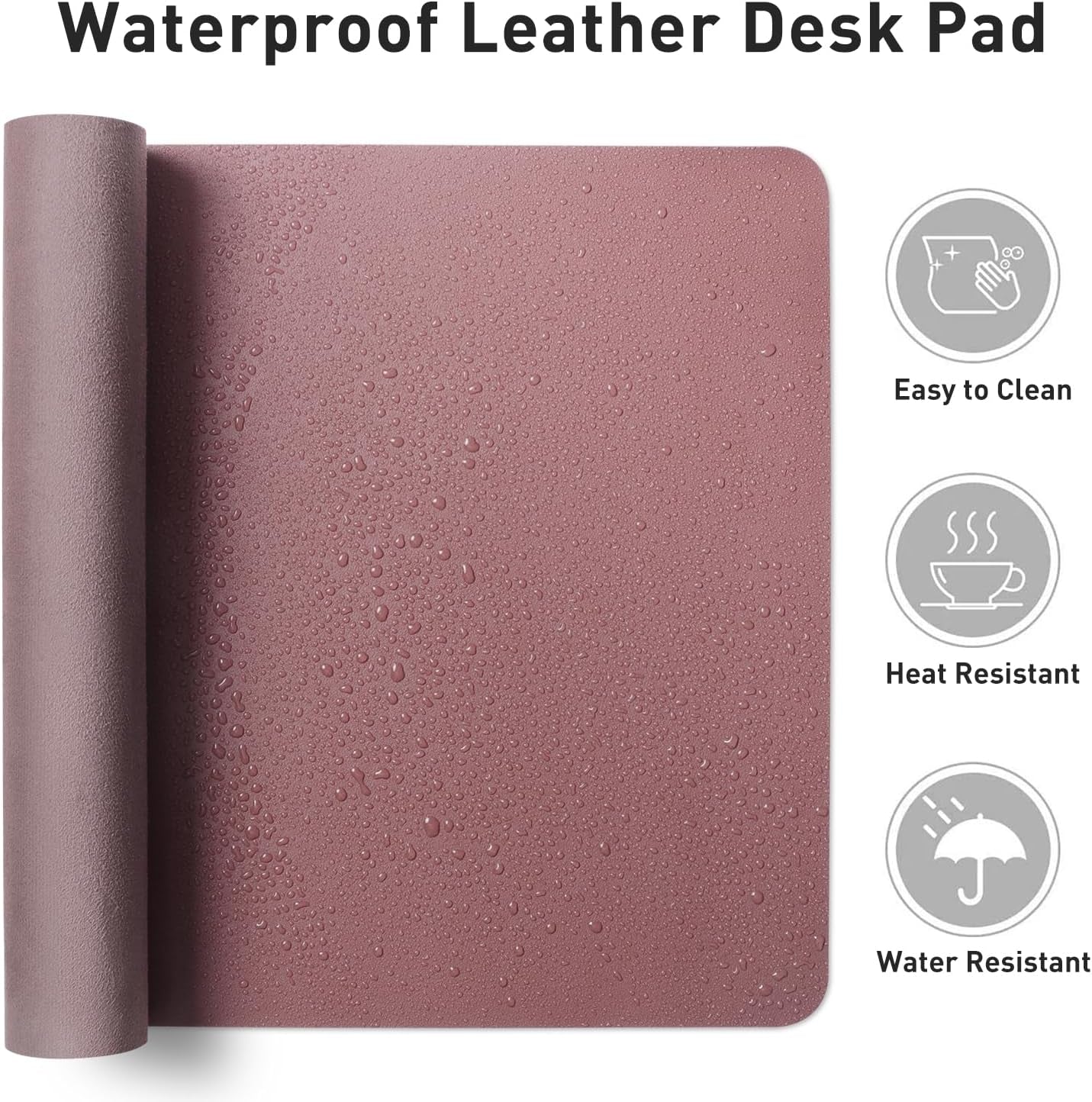 Leather Office Desk Pad Protector