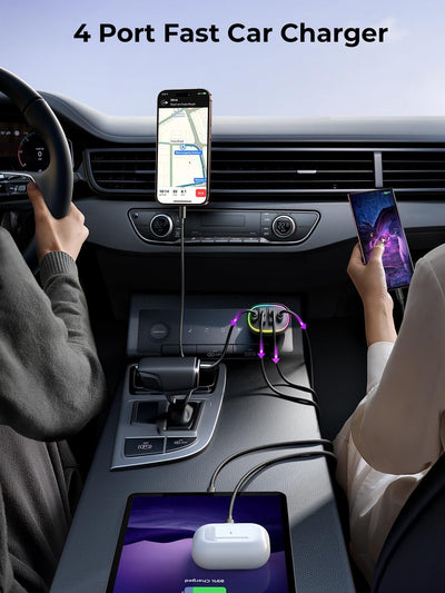 90W USB C Car Charger