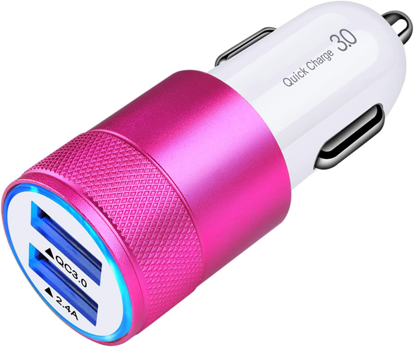 Fast Car Charger Dual USB 30W Quick Charge Adapter