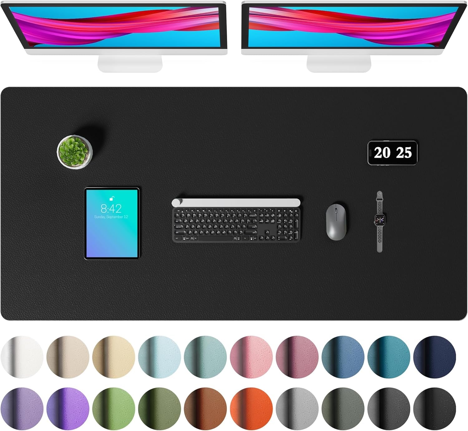 Leather Office Desk Pad Protector