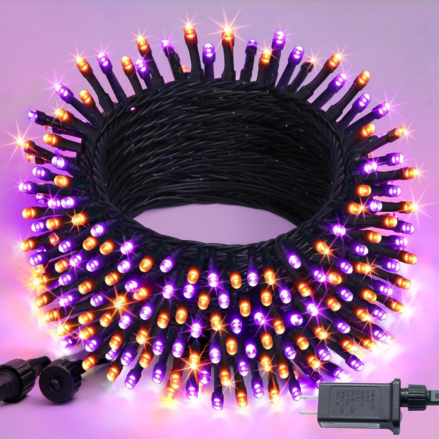 250 LED Christmas Tree Lights 91.5ft – Multicolor 8-Mode Waterproof String Lights