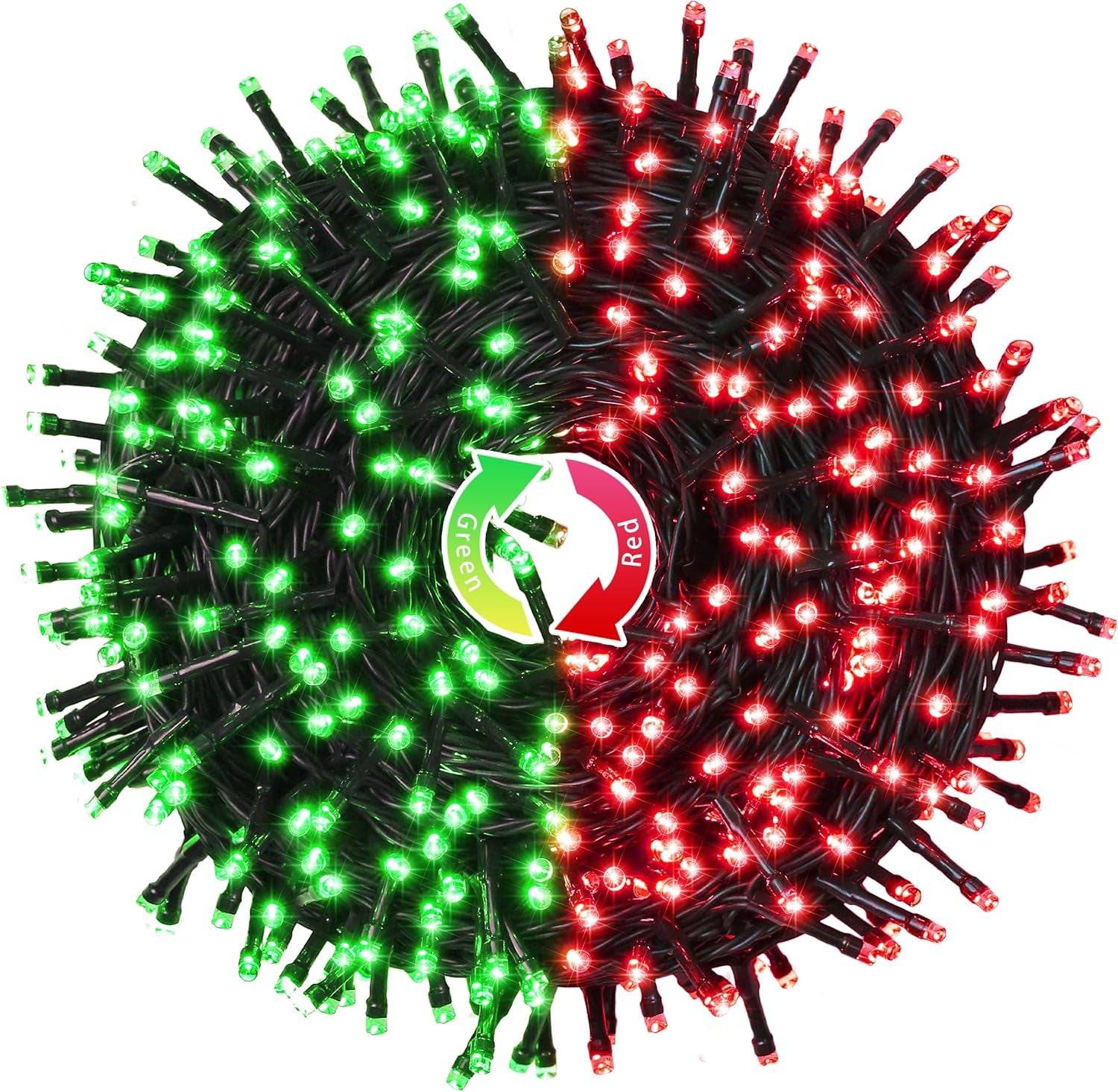 250 LED Christmas Tree Lights 91.5ft – Multicolor 8-Mode Waterproof String Lights