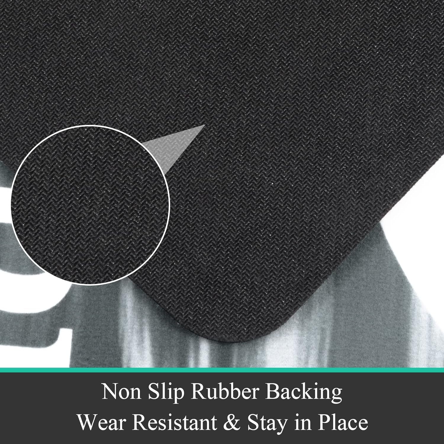 Waterproof Laundry Room Rug Runner 20"x48" – Non-Slip Washable Floor Mat for Kitchen & Bathroom