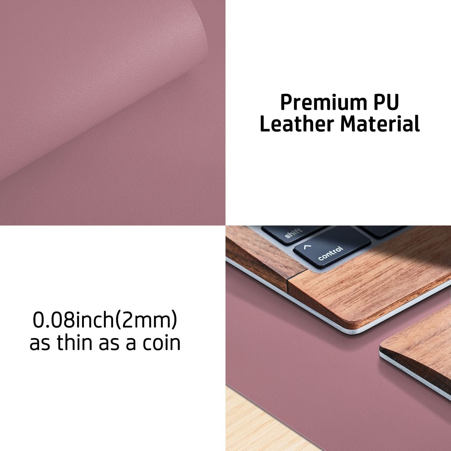 Leather Office Desk Pad Protector