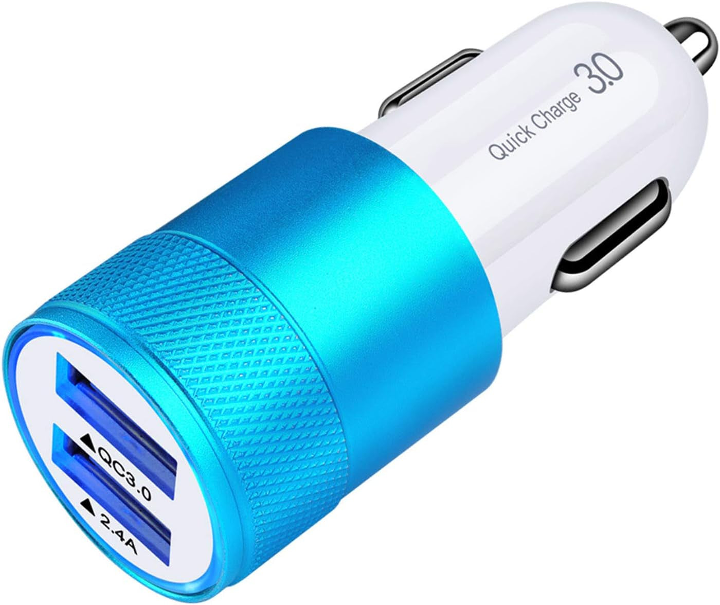 Fast Car Charger Dual USB 30W Quick Charge Adapter