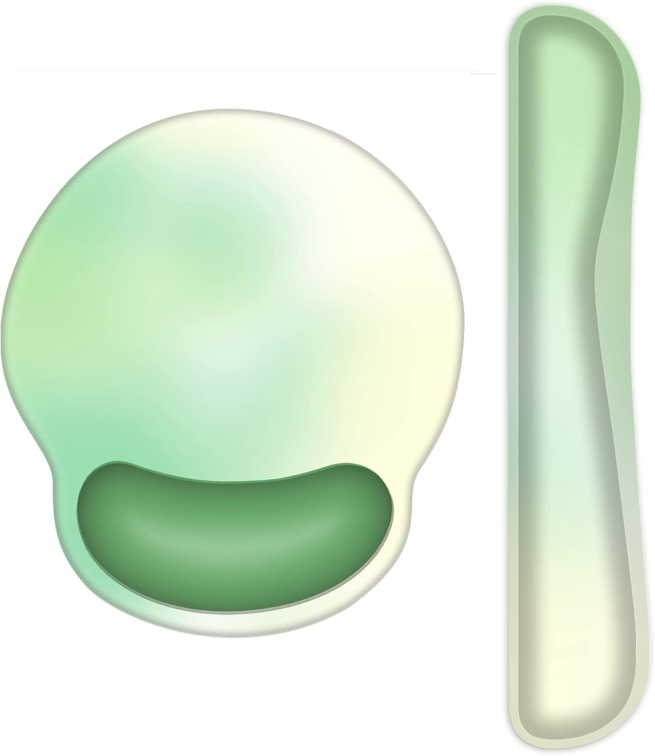 Ergonomic Keyboard & Mouse Wrist Rest Set – Memory Foam Pain Relief Pad